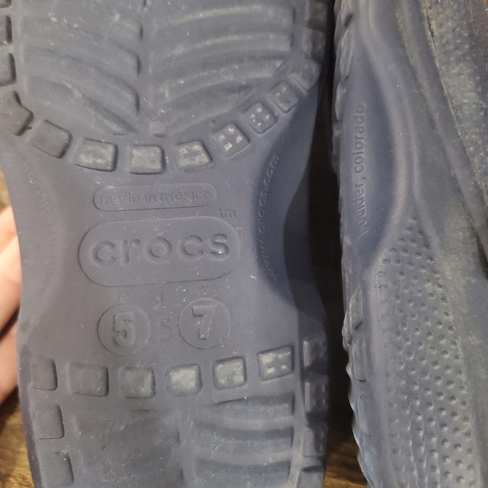 Navy Crocs - Picture 5 of 5
